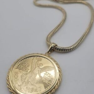 Angel Medallion and Rope Chain Combo
